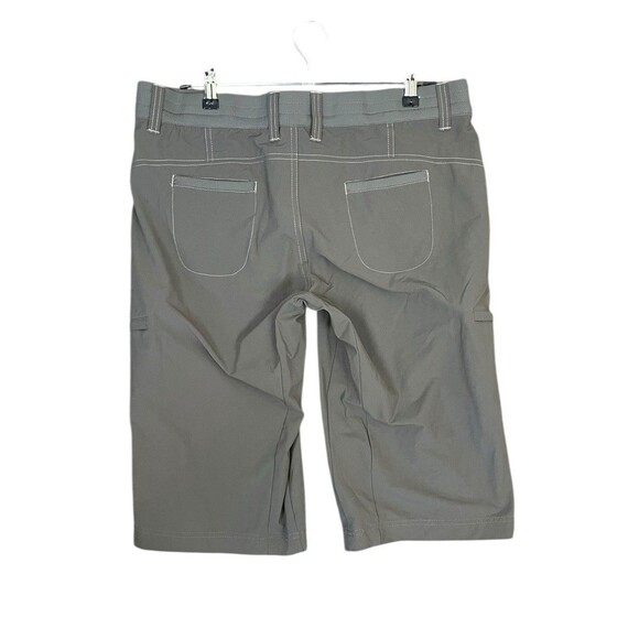 Kuhl Green Durango Knicker Hiking Capri Shorts Adjustable Length Womens Size 12 - Picture 2 of 11
